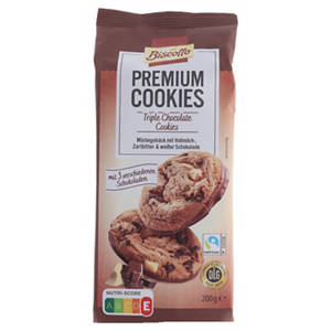Premium Cookies, Triple Choc 200 g
