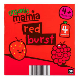 Organic Red Burst Pouch 4 Pack