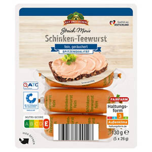 Streich Minis 130 g, Teewurst