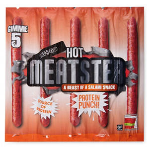 Hot Meatster Snack Salami 5 Pack