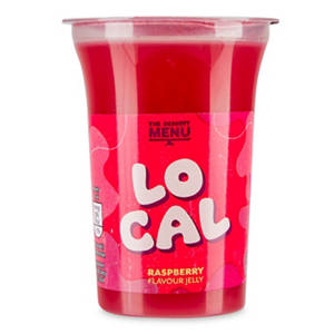 Lo Cal Raspberry Flavour Jelly Pot