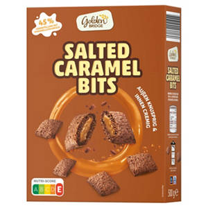 Gefüllte Cerealienkissen 500 g, Salted Caramel