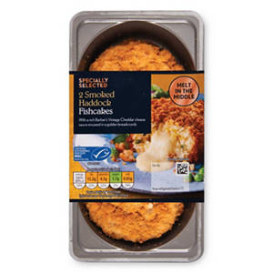2 Smoked Haddock Fishcakes Melt in the Middle