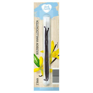 Bourbon Vanilleschoten, 2 Stück
