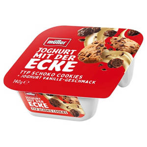 Joghurt mit der Ecke 140 g, New York: Schoko Cookies