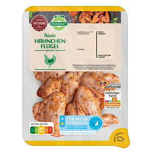 Hähnchen Flügel 500 g, Gewürzt