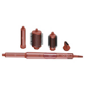 Faltbarer Premium 5-in-1 Hairstyler, Rost