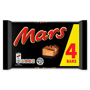 Mars Ice Cream Bars 4 x 49.5 ml