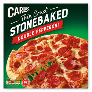 Thin Stonebaked Pepperoni Pizza