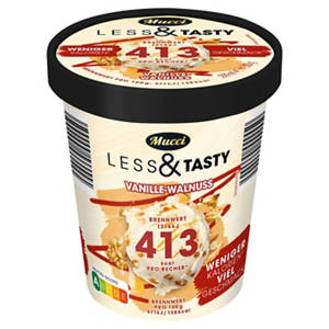 Less and Tasty 0,5 l, Vanille Walnuss