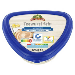 Teewurst im Becher 125 g, Fein