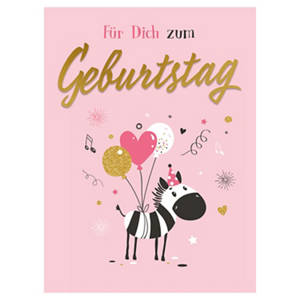 Grußkarte, 3D Text, Design 6