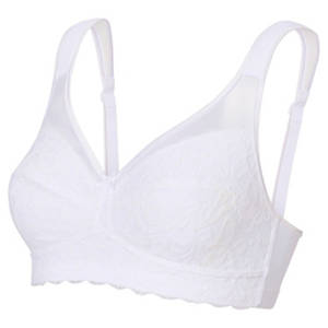 Damen Komfort-Unterwäsche, BH, Weiß, 85 B