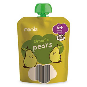 Organic Pears Pouch