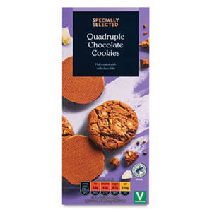 Quadruple Chocolate Cookies