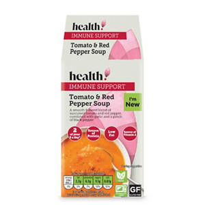 Red Pepper, Carrot and Tomato Soup
