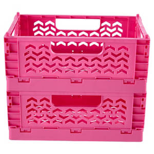 Mini Klappboxen, Klein 2er-Set, Rosa