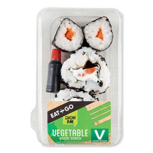 Smoked Salmon Sushi Snack
