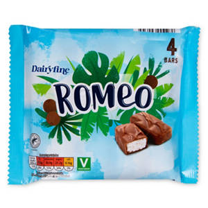 Romeo Chocolate Bars 4 Pack