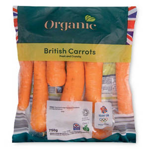 Organic Carrots 700g
