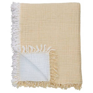 Musselin Decke, Beige