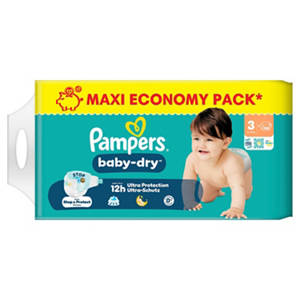 Pampers Baby Dry Maxi Pack, Gr. 3 Midi 6-10 kg