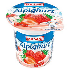 Alpighurt 150 g, Erdbeere