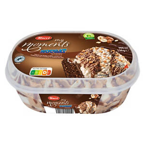 My Moments gestrudelt 0,9 l, Nuss-Nougat