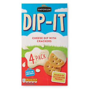 Dip-It Cheese Dip with Breadsticks 4 Pack