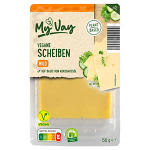Vegane Scheiben 150 g, mild