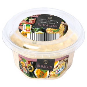 Brotaufstrich 150 g, Ei-Bacon