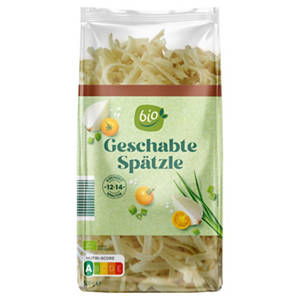 Bio-Teigwaren 500 g, Geschabte Spätzle