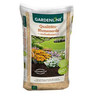 Qualitätsblumenerde, torfreduziert