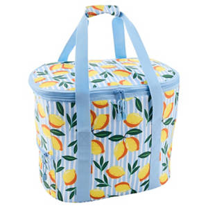 Picknick Kühltasche, Kühltasche, All-Over-Print Zitrone