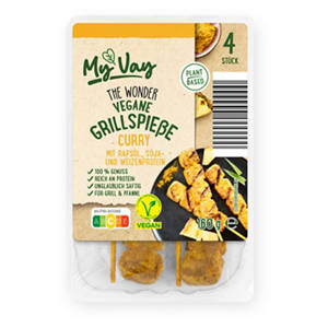 Grillspieße Curry 160 g