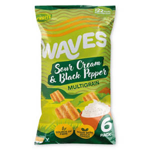 Sour Cream & Onion Multipack Crisps 6x20g