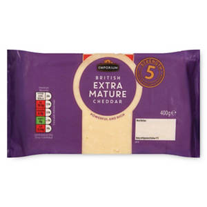 British Extra Mature Cheddar 400g