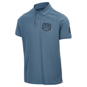 Herren Polo-Shirt, Hellblau, L