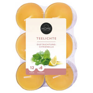 Citronella-Teelichte, Duft-Lichte