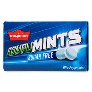 Complimints Sugar Free Peppermint Mints
