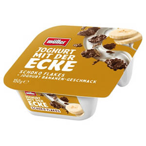 Joghurt mit der Ecke 150 g, Schoko Flakes