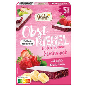 Obstriegel 5 x 30 g, Erdbeere-Banane