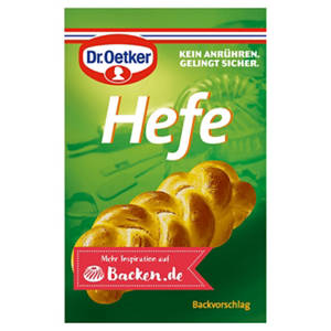 Backzutaten, Hefe 28 g