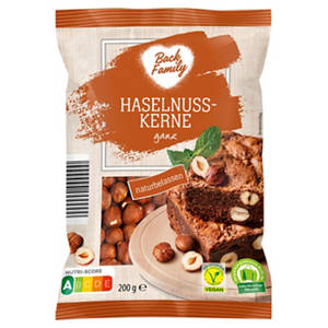 Haselnusskerne, natur 200 g