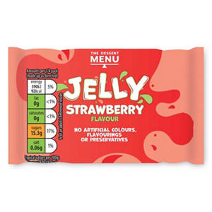 Dole Peach in Strawberry Flavour Jelly 123g