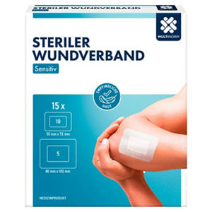 Multinorm Wundpflaster, Sensitiv