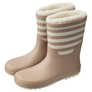 Kinder-/Kleinkinder gefütterte Regenstiefel, Braun, 33