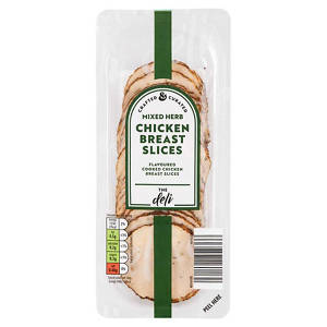 Herbs Sliced Cooked Chicken