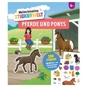 Mini Stickerbücher, Pferde & Ponys