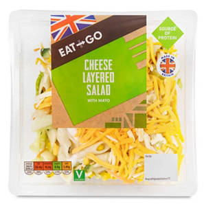 Cheese Layered Salad